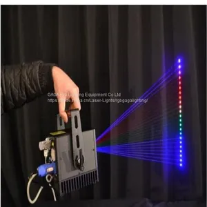 RGB Полноцветный мини-анимационный программируемый лазерный световой шоу мощностью 3000 МВ thumbnail-3