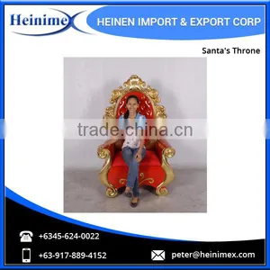 Fibreglass Decorative Santa's Throne Chair thumbnail-5