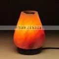 Himalayan Pink Salt Lamp Burner Shape 6ft Cord, 15 Watt Bulb 110 or 220 Volts With Dimmer Full Set 3kg or 6 Pounds thumbnail-1