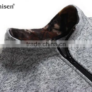 Cheap Camo Joint Sweater Fleece Zipper Men Jacket thumbnail-3