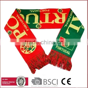 Customized Small MOQ Arcylic Scarf/football Scarf/sport Scarf thumbnail-1
