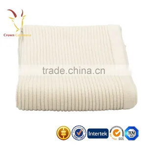 Plain China Knitted Newborn Baby Throw Blanket thumbnail-1