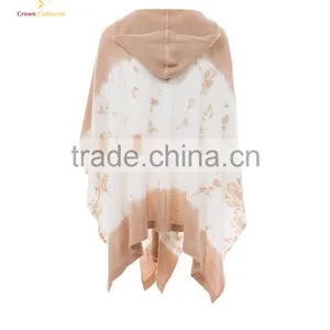 Luxury Free Knitted Cashmere Shawl Patterns Hoodie Sweater Women thumbnail-2