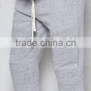 100% Cotton Street Style Biker Joggers Men Jogger Pants thumbnail-2
