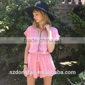 Women Pink Sexy Romper Sexy Rompers For Women Picture thumbnail-1