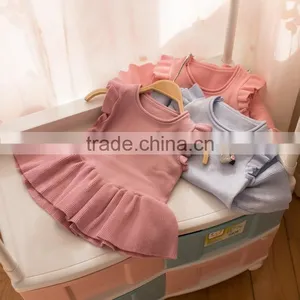 S32888W Baby Infant Kids Cute Fashion Appliques Vest Sweater 2017 Spring Fall Little Girls Knitwear thumbnail-1