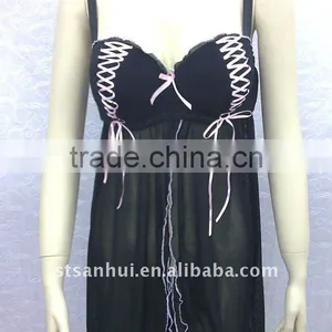 Sexy Ladies Long Camisole thumbnail-1