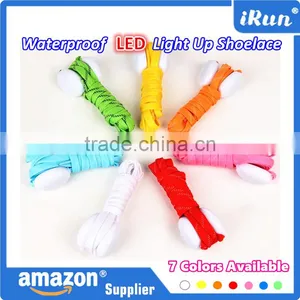 Cool Fashion Light up LED Shoelaces Flash Party Skating Blue Glowing Shoe Laces for Boys Girls Fashion Luminous Shoe Strings thumbnail-3