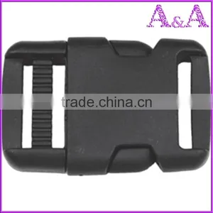 Black Side Release Plastic Buckles For Backpack In Bulk Cheap Price thumbnail-1