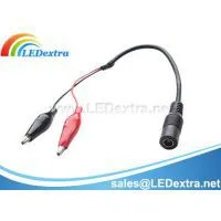 DC Barrel Connector to Alligator Clips Adapter Cable thumbnail-2