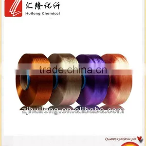 100% Polyester Dope Dyed Fdy Twist Yarn thumbnail-1