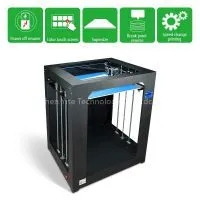 Yite ET 400*400*500mm Large Printing Size Metal 3D Printer With Color Touch Screen thumbnail-3