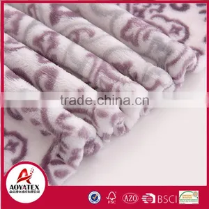 Adult Wholesale 100% Polyester Super Soft Printed Flannel Blanket thumbnail-5