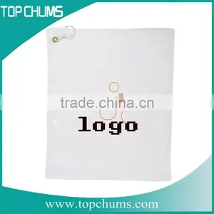 New Design Golf Scorecard,weave Plain White Golf Towels thumbnail-1
