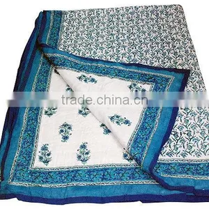 Exclusive Jaipuri Print Cotton Quilts & Blankets Online thumbnail-1
