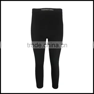W15-ACC-M-01-PE Black Mens Pants Thermal Sports Inner Wear Winter thumbnail-1
