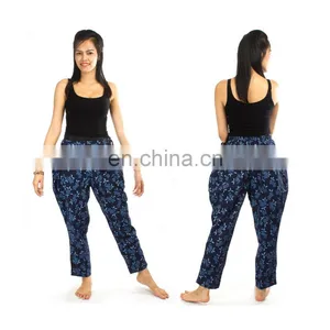 Lofbaz Women's Modernic Printed Hmong Cotton Boho Pants thumbnail-4