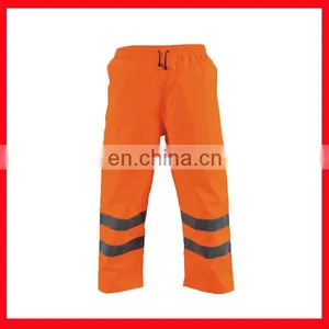 Windproof Waterproof Breathable Track Pants/high Visibility Reflective Tape Work Pants thumbnail-1