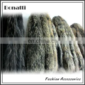 Hight Quality Raccoon Fur Strips thumbnail-1