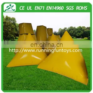 2015 Inflatable Bunker for Paintball, Inflatable Paintball Bunkers, Interactive Paintball Field thumbnail-1