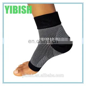 Athletic Knitted Open Toe Compression Ankle Socks For Sports#YLW-03 thumbnail-1