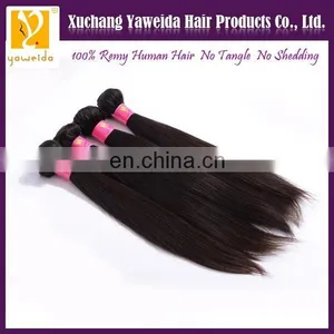 Xuchang Best Quality Hair Chinese Silky Straight Natural Color Hair Weaving thumbnail-3