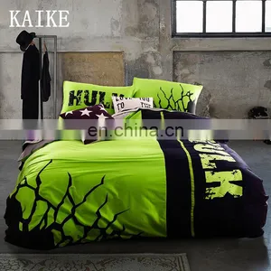 Cheap Ready Goods Environmental Protection Luminous Print Baby Bedsheets King Size 3d Kids Bedding Set thumbnail-2