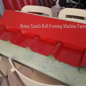 Steel Ridge Cap Roll Forming Machine thumbnail-5