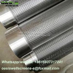 6inch Stainless Steel 316L Wire Wrapped Johnson Screens Pipe thumbnail-1