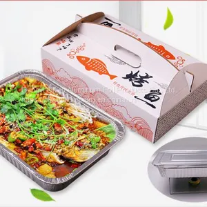 Take Away Food Packing Box Corrugated Delivery Box thumbnail-2