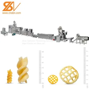 2019 Saibainuo Single Screw Extruder Fried Pellet Chips Snack Food Processing Line 100kg/h thumbnail-1
