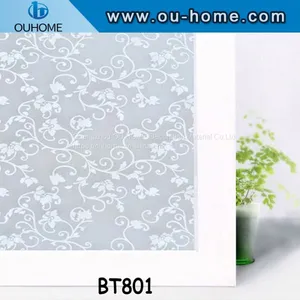 BT801 PVC Self Adhesive Glass Window Film thumbnail-1