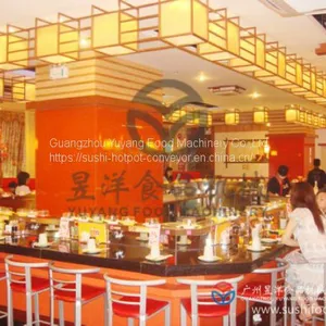 Sushi Restaurant Conveyor Belt Factory : Michaeldeng@gdyuyang.com thumbnail-4