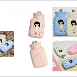 Rubber Hot Water Bottle Fashion Han Edition Cartoon thumbnail-4