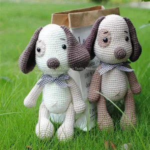 High Quality Smart Animal Cheap Cotton Toy Supplier Organic Knitted Toys thumbnail-5