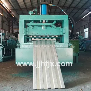 Scaffolding Walk Board Roll Forming Machine, Scaffolding Steel Plank Production Line thumbnail-5