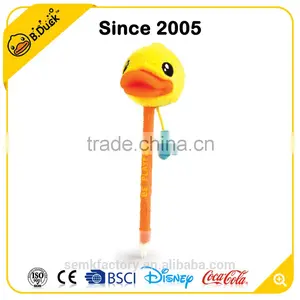 Hot Sale School Use Plastic Colorful Ball Pen For Kids With Own Logo thumbnail-2
