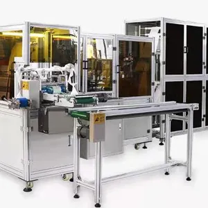 High Quality Full Automatic Cup Shape Face Mask Making Machine 3d Dust Mask Machine thumbnail-1