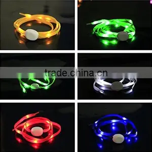 LED Shoelaces Light up Flashing Shoe Laces or Fluorescence Shoelaces Rave Party thumbnail-5
