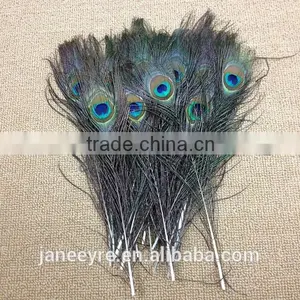 Wholesale 10-12 Inch 25-30cm Dyed Peacock Eye Feathers for Drama Props thumbnail-2
