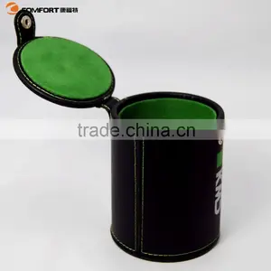 Best Quality Lid Leather Dice Cupcustom Protein Shaker thumbnail-4