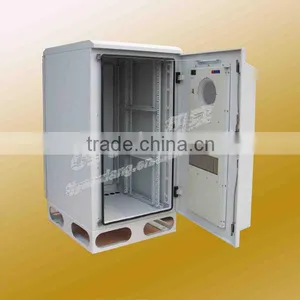 22U Telecom Cabinet IP55 19 Inch Rack Thermostatic Outdoor Telecom Cabinet For Base Station thumbnail-1