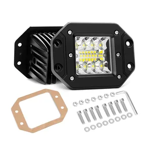 Offroad Light Accessories 4x4 5 Inch Car Bumper Flush Mount LED Pods Combo Beam Cube Light for Jeep Ford Off Road Truck thumbnail-5