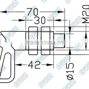 02408 Locking Pin With Nuts thumbnail-2