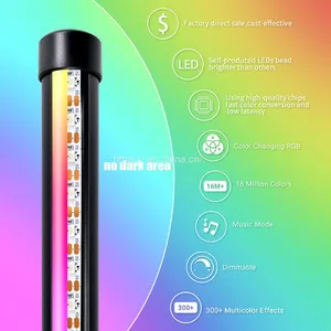 Music Sync Modern Smart Corner Floor Lamp Dream Color RGBIC USB Led Pixel Strip Kit For Home Decoration thumbnail-4