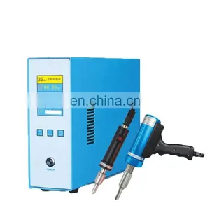 Portable Lingke 35kHz 900w High Quality Hand Small Plastic Spot Welding Machine Ultrasonic Welder Equipment thumbnail-1