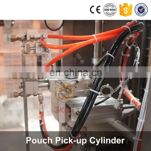Good Quality Automatic Beef Jerky Flat Pouch Packaging Machine Beef Jerky Nitrogen Gas Flush Beef Jerky Packing Machine thumbnail-5