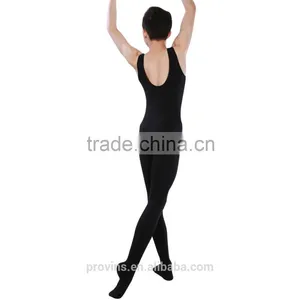 2220 Kids Unitards, Black Men's Unitard, Men Footed Unitard thumbnail-3