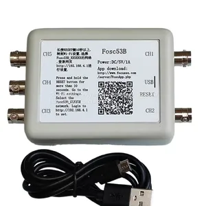 Fosc53B Wireless WiFi 5-channel USB Oscilloscope 150K Sampling Rate DIY Electronic Research and Development Maintenance Testing thumbnail-1