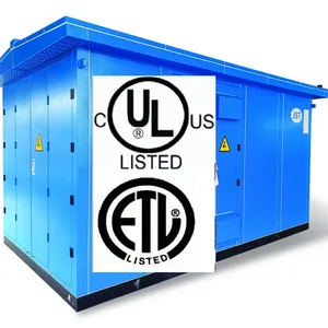 Dry Type Transformer UL Certification China UL1562 Listed Medium Voltage Packaged Unit Substations thumbnail-1
